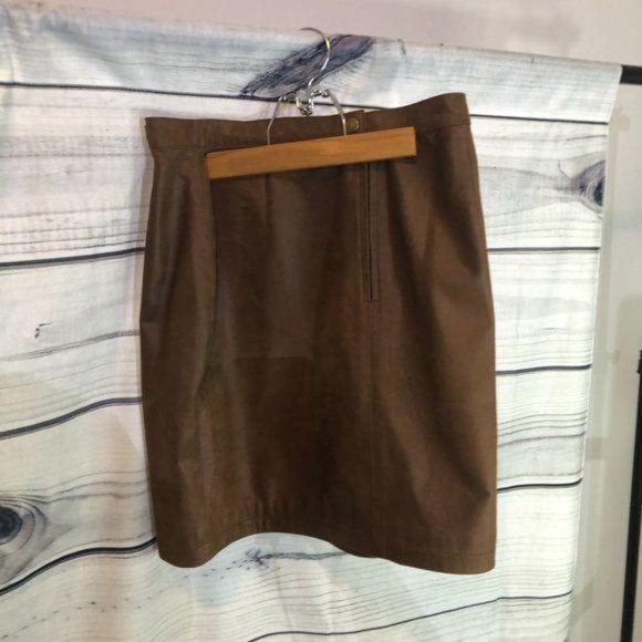 FM Canada Brown genuine leather matching set - Picture 11 of 14